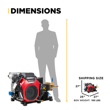 BE Power B4224HETBAS 4,200 PSI 8.5 GPM Truck-Mount Pressure Washer
