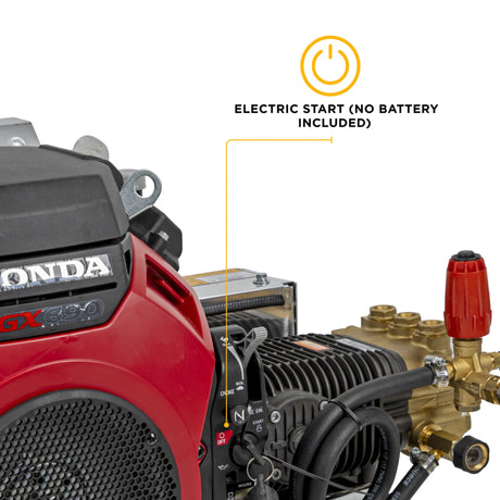 BE Power B4224HETBAS 4,200 PSI 8.5 GPM Truck-Mount Pressure Washer