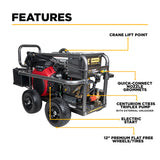 BE Power B5024HEBAS 5,100 PSI 5.5 GPM Industrial Gas Pressure Washer