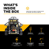 BE Power B5024HEBAS 5,100 PSI 5.5 GPM Industrial Gas Pressure Washer