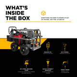 BE Power 5,000 PSI Cold Water Gas Pressure Washer with COMET Pump