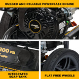 BE Power BE327PX 3,200 PSI 2.5 GPM Powerease Gas Pressure Washer