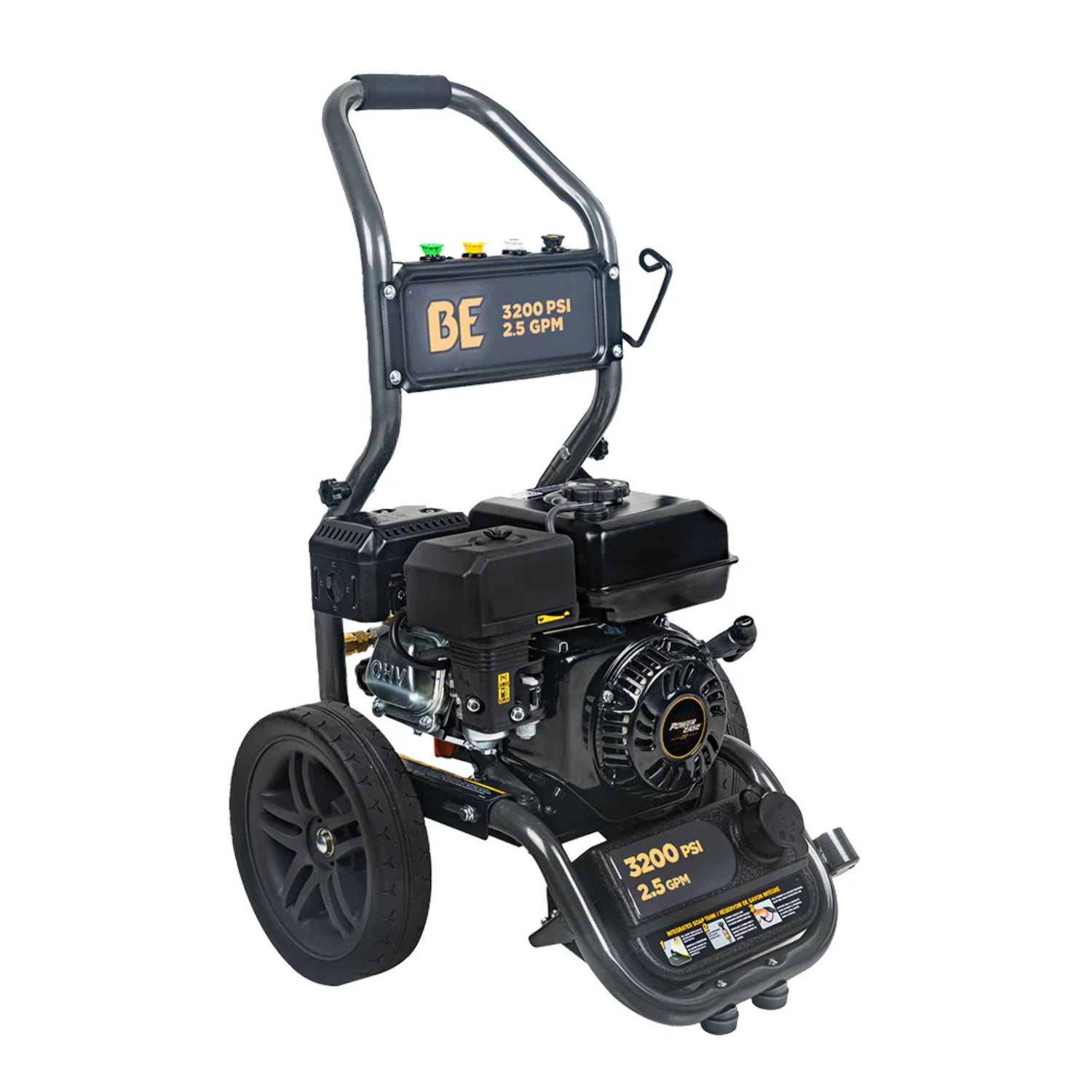 BE Power BE327PX 3,200 PSI 2.5 GPM Powerease Gas Pressure Washer