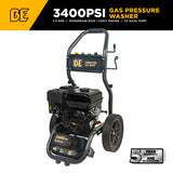BE Power BE3475PX 3,400 PSI 2.5 GPM Powerease Gas Pressure Washer