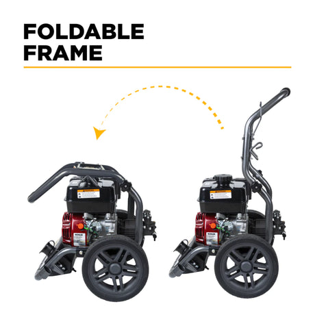 BE Power BE3475PX 3,400 PSI 2.5 GPM Powerease Gas Pressure Washer