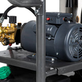 BE Power 1,500 PSI Electric Hot Water Pressure Washer with Built-In Diesel Burner