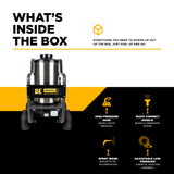 BE Power HW205EBA 2,000 PSI Hot Water Electric Pressure Washer