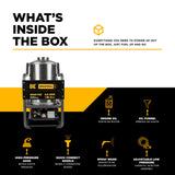 BE Power 4,000 PSI Belt-Drive Hot Water Pressure Washer with Honda GX390 Engine