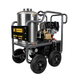 BE Power 4,000 PSI Belt-Drive Hot Water Pressure Washer with Honda GX390 Engine