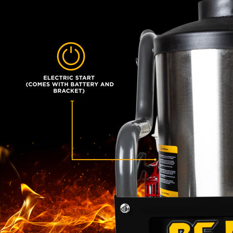 BE Power 4,000 PSI Hot Water Pressure Washer with Honda GX390 Engine