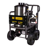 BE Power 4,200 PSI 4.2 GPM Commercial Hot Water Gas Pressure Washer with Honda GX390