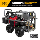 BE Power 5,000 PSI Cold Water Gas Pressure Washer with COMET Pump