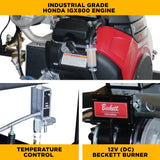 BE Power 3,000 PSI 10 GPM Industrial Truck-Mount Hot Water Pressure Washer