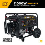 BE Power Equipment 11000W Portable Generator, Powerease 420cc Engine