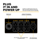 BE Power Equipment 11000W Portable Generator, Powerease 420cc Engine