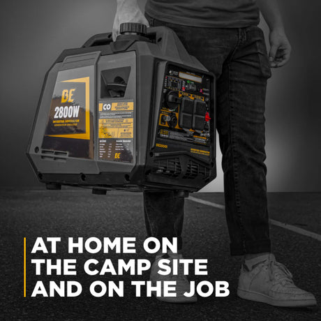 BE Power Equipment BE2800i 2800W Digital Portable Inverter 145cc Generator