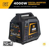 BE Power Equipment BE4000I 4000W Digital Portable Inverter 145cc Generator