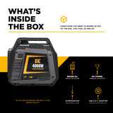 BE Power Equipment BE4000I 4000W Digital Portable Inverter 145cc Generator
