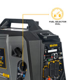 BE Power Equipment BE4700ID 4700W Dual-Fuel Digital Portable Inverter 160cc Generator