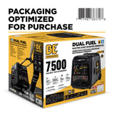 BE Power Equipment BE7500ID 7500W Dual-Fuel Digital Portable Inverter 312cc Generator