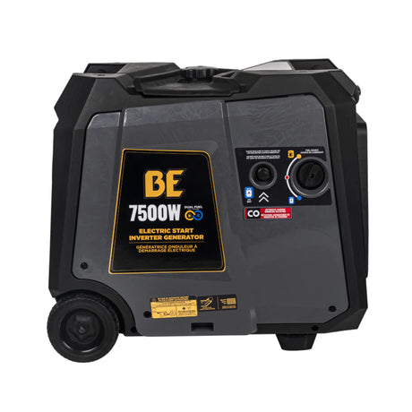 BE Power Equipment BE7500ID 7500W Dual-Fuel Digital Portable Inverter 312cc Generator