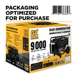 BE Power Equipment 9000W Portable Generator, Powerease 389cc Engine