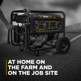 BE Power Equipment 9000W Portable Generator, Powerease 389cc Engine