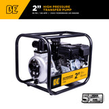 BE Power 2" High-Pressure Water Transfer Pump with Powerease 225 Engine