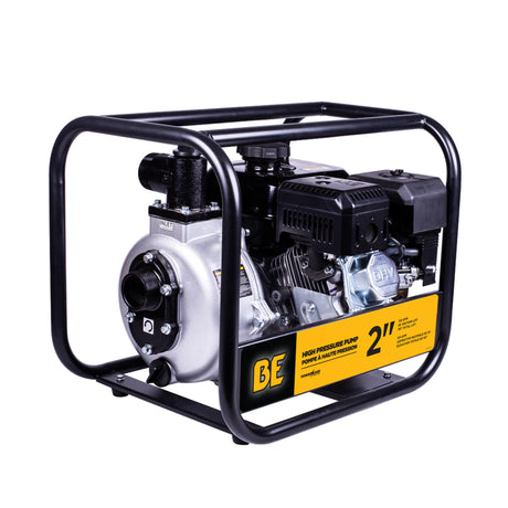 BE Power 2" High-Pressure Water Transfer Pump with Powerease 225 Engine