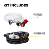 BE Power 2" High-Pressure Firefighting Water Pump with Powerease 225 Engine