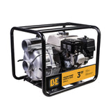 BE Power 3" Gas-Powered Semi-Trash Transfer Pump with Honda GX200 Engine