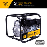 BE Power 2" Gas-Powered Water Transfer Pump with Powerease 225 Engine