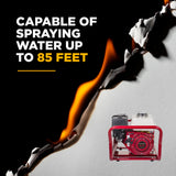 BE Power 1.5" Gas-Powered Firefighting Pump with Honda GX200 Engine
