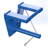 Vestil CCF Fork-Mounted Coil Ram / Coil Lifter — Forklift Coil & Reel Handler, 24"–60" Ram, 3,000–5,500 lb