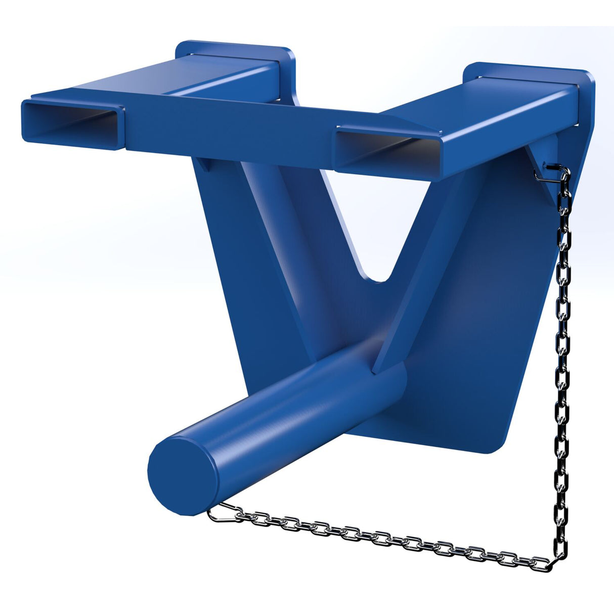 Vestil CCF Fork-Mounted Coil Ram / Coil Lifter — Forklift Coil & Reel Handler, 24"–60" Ram, 3,000–5,500 lb