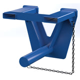 Vestil CCF Fork-Mounted Coil Ram / Coil Lifter — Forklift Coil & Reel Handler, 24"–60" Ram, 3,000–5,500 lb