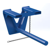 Vestil CCF Fork-Mounted Coil Ram / Coil Lifter — Forklift Coil & Reel Handler, 24"–60" Ram, 3,000–5,500 lb