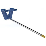 Vestil CRP Inverted Fork-Mounted Rug Ram / Carpet Pole — Forklift Carpet Roll & Rug Boom, 48"–144", Up to 2,500 lb