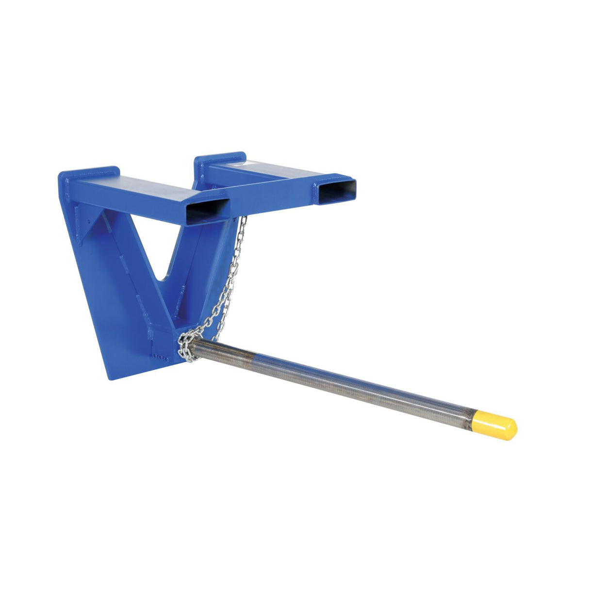 Vestil CRP Inverted Fork-Mounted Rug Ram / Carpet Pole — Forklift Carpet Roll & Rug Boom, 48"–144", Up to 2,500 lb
