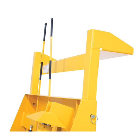 Vestil CTD-H-TP-3000 Hydraulic Fork Truck Crate Turner/Dumper — 3,000 lb Powered Forklift Attachment