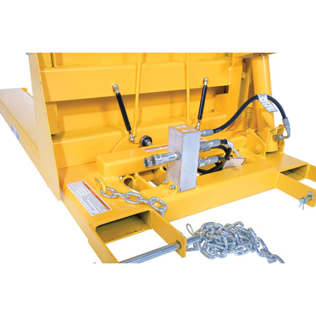 Vestil CTD-H-TP-3000 Hydraulic Fork Truck Crate Turner/Dumper — 3,000 lb Powered Forklift Attachment