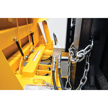 Vestil CTD-H-TP-3000 Hydraulic Fork Truck Crate Turner/Dumper — 3,000 lb Powered Forklift Attachment