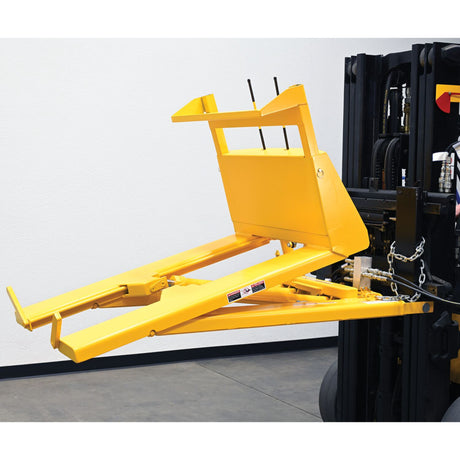 Vestil CTD-H-TP-3000 Hydraulic Fork Truck Crate Turner/Dumper — 3,000 lb Powered Forklift Attachment