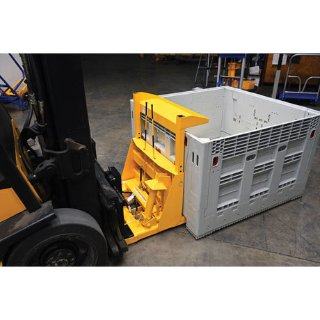 Vestil CTD-H-TP-3000 Hydraulic Fork Truck Crate Turner/Dumper — 3,000 lb Powered Forklift Attachment