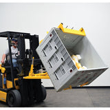 Vestil CTD-H-TP-3000 Hydraulic Fork Truck Crate Turner/Dumper — 3,000 lb Powered Forklift Attachment