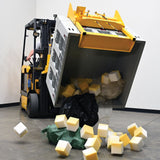 Vestil CTD-H-TP-3000 Hydraulic Fork Truck Crate Turner/Dumper — 3,000 lb Powered Forklift Attachment