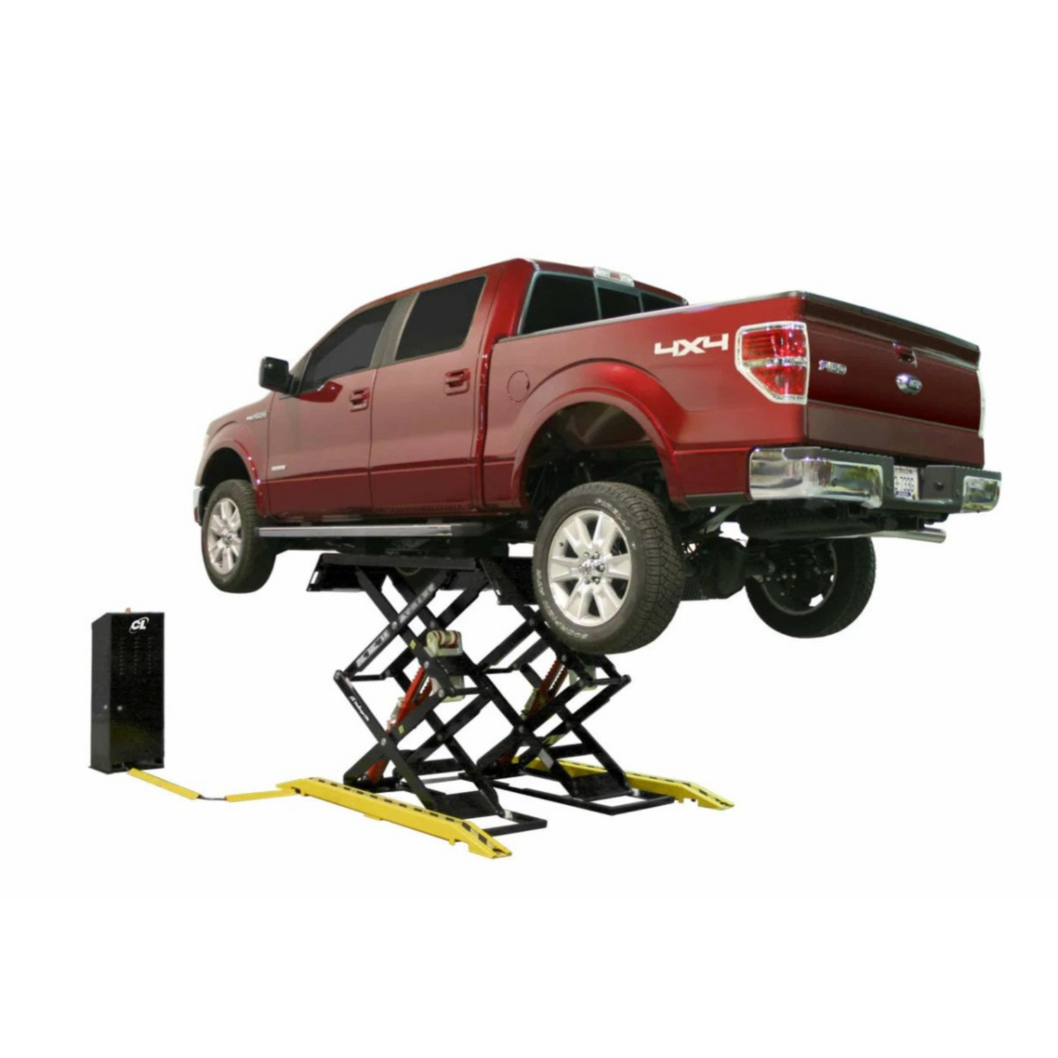 Challenger DX77 Flush Mount Scissor Lift 7700 lb Capacity