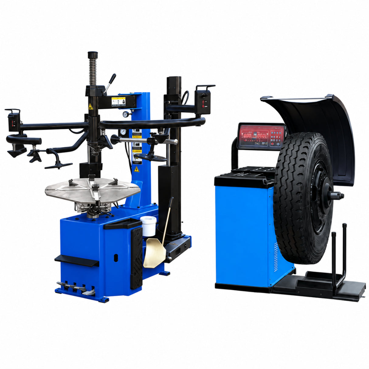 Triumph NTC-950-2 Tire Changer NTB-1200 Wheel Balancer Combo