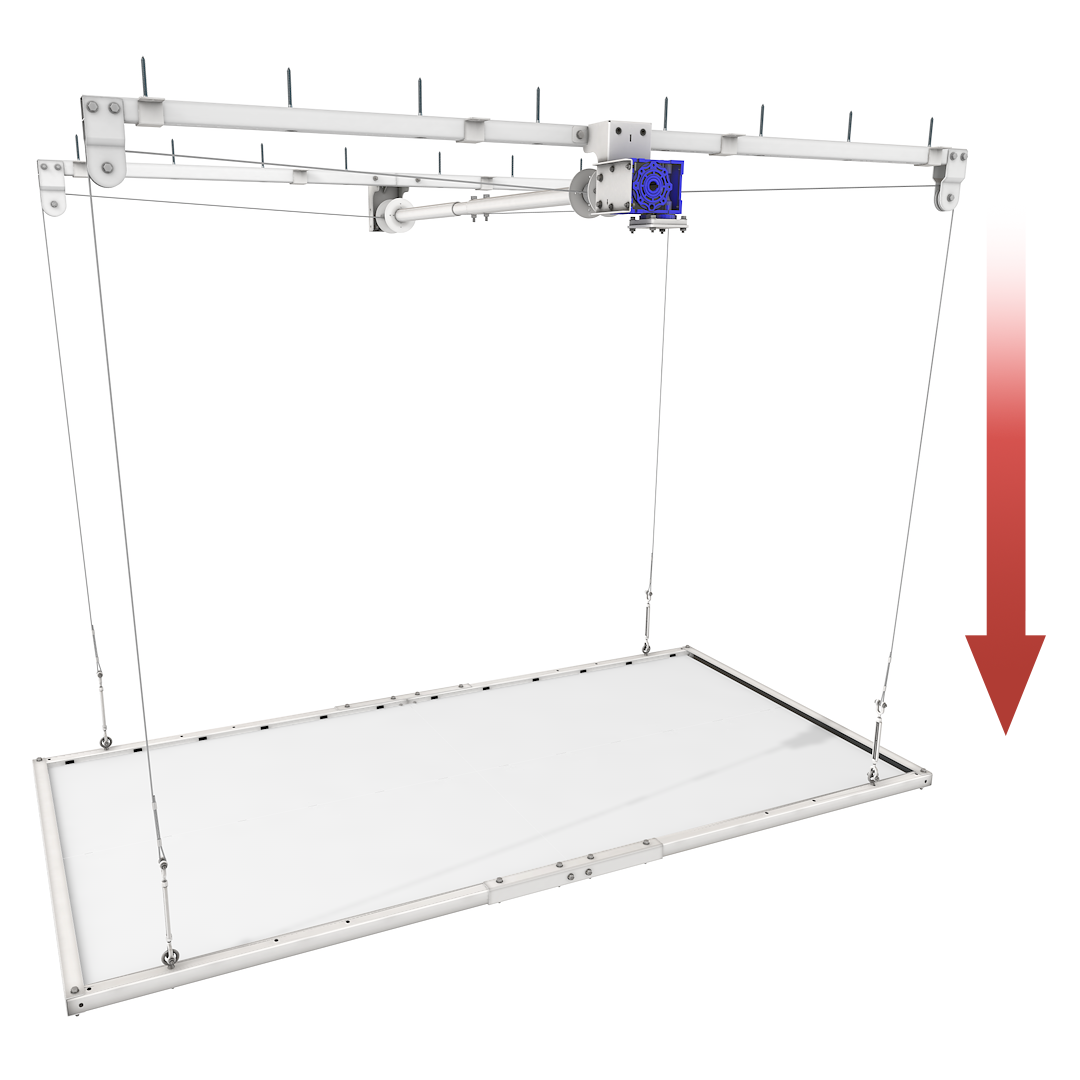 E-Z Garage Storage 4’X8′ E-Z Lift™ Pro