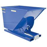 Vestil D Series Self-Dumping Steel Hoppers with Bumper Release | Dump From the Seat, Helps Meet OSHA, 0.25–5 Cubic Yard, LD/MD/HD Steel